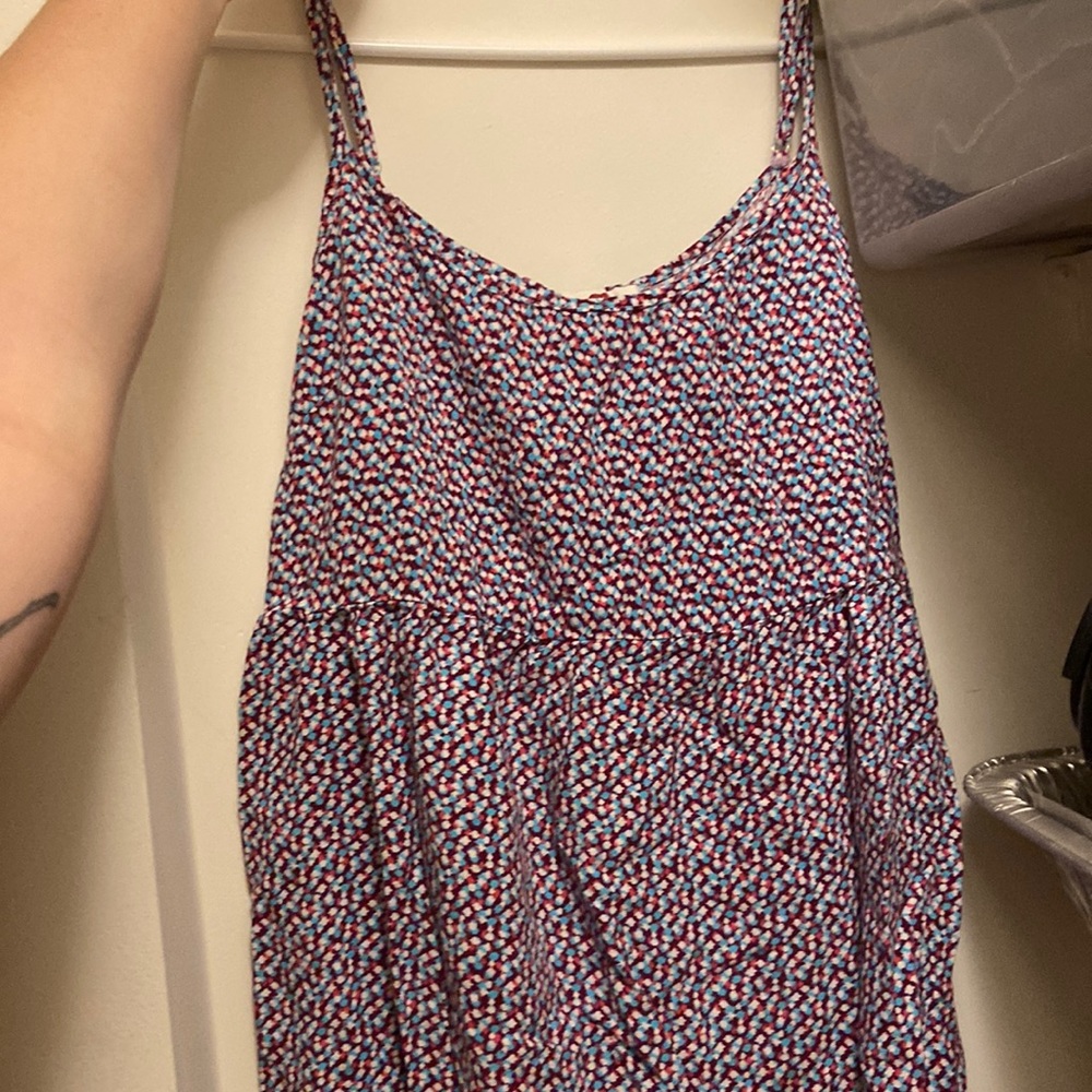 Shirt/dress , Colorful , Vintage, 2000’s, Size Medium, Adjustable straps